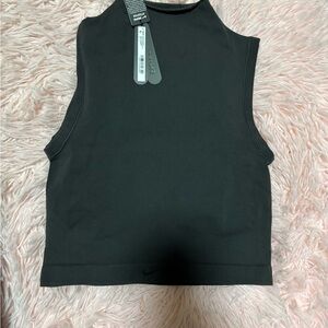 Nike SKIMS Vintage seamless mock neck longline bra nwt